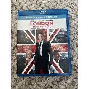 London Has Fallen Action Thriller Blu-Ray DVD Disc Movie Pre-Loved